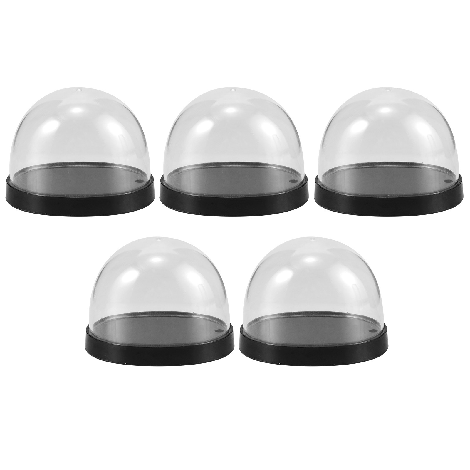 Plastic Dome Clear - 5 Set Kubah Plastik Transparan untuk