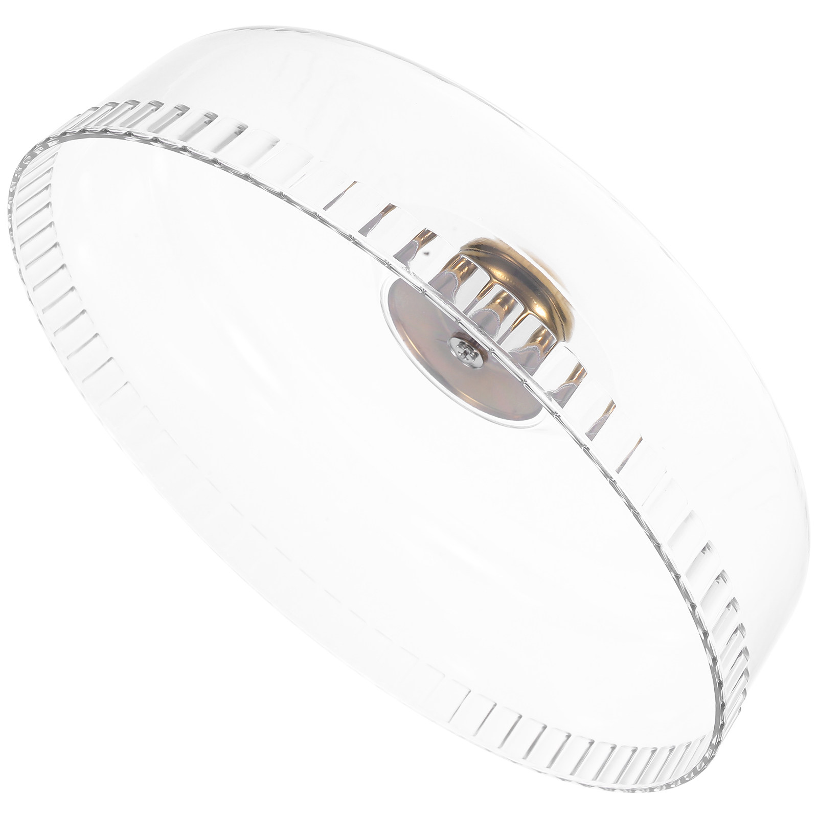 Plastic Dome Clear - Tutup Kue Akrilik Transparan Bulat 30Cm,