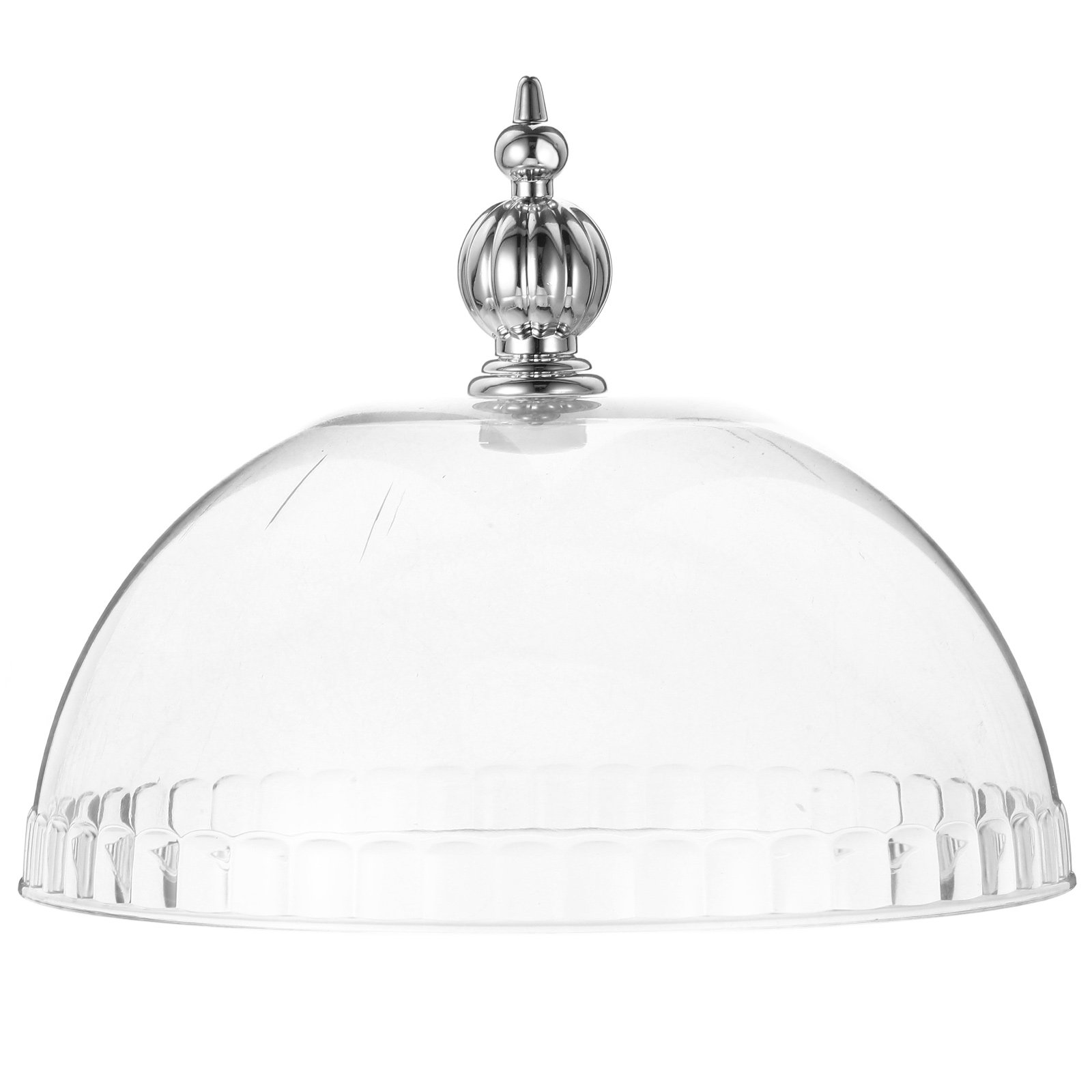 Plastic Dome Clear - Penutup Kue Plastik 6,8 Inci, Tutup