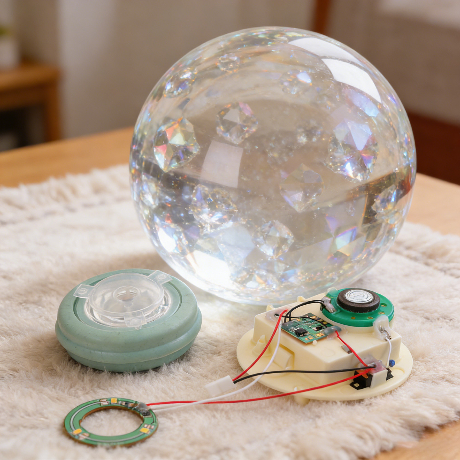 Bola Salju Bergerak dengan Mus - Plastic Dome Clear ulasan dan harga