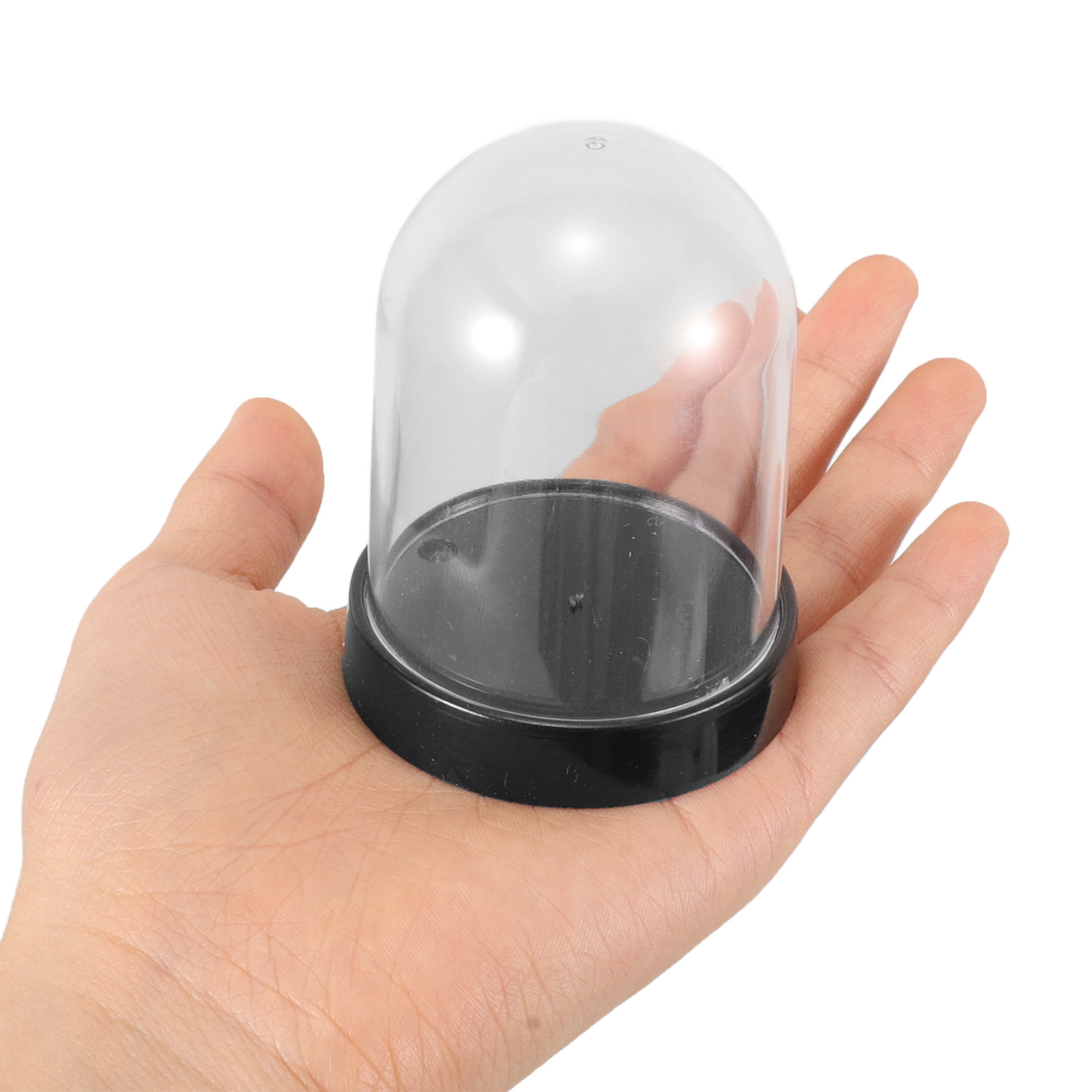 5 Set Kotak Pajangan Kubah Pla - Plastic Dome Clear ulasan dan harga
