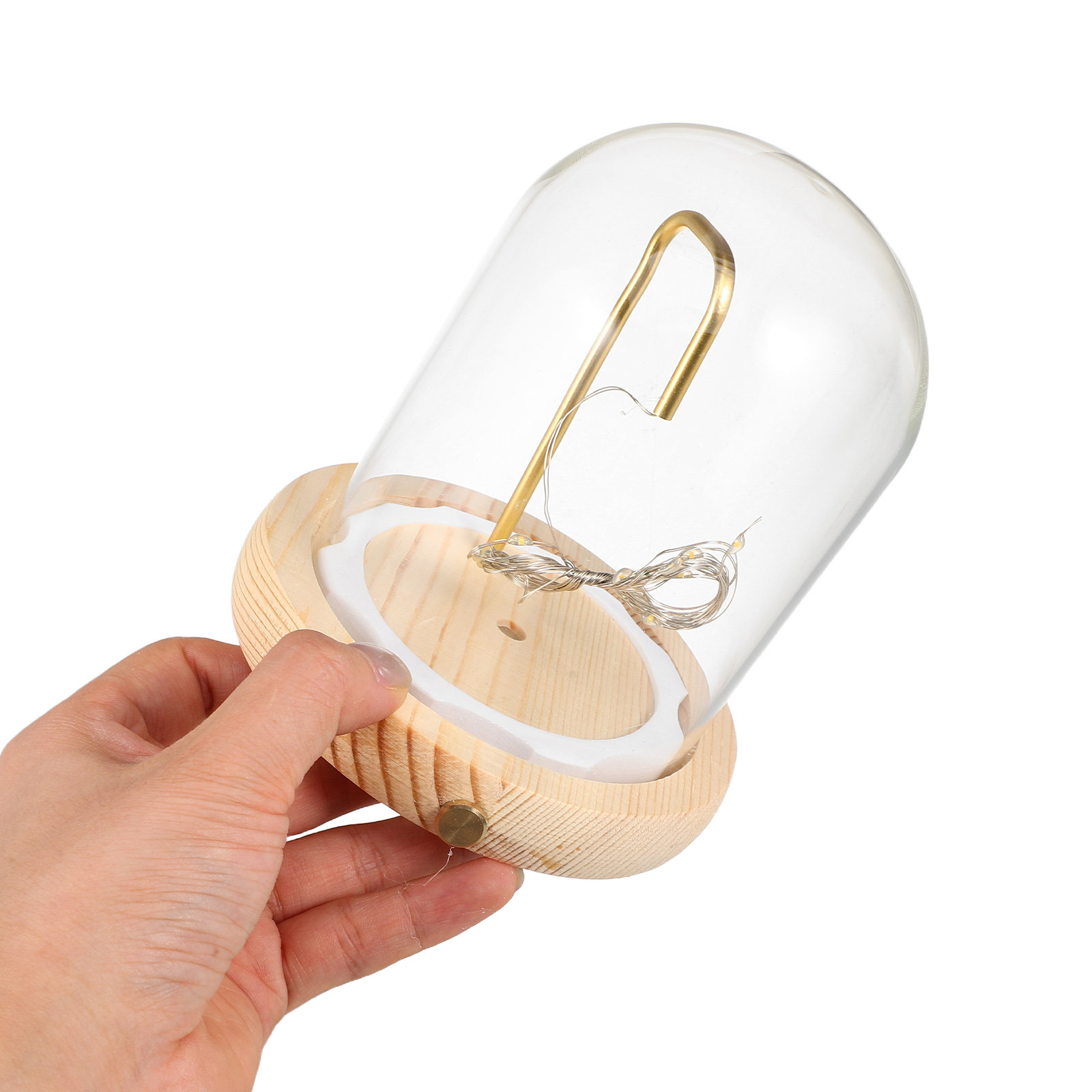 Kubah Pajangan Kaca dengan Ala - Plastic Dome Clear ulasan dan harga