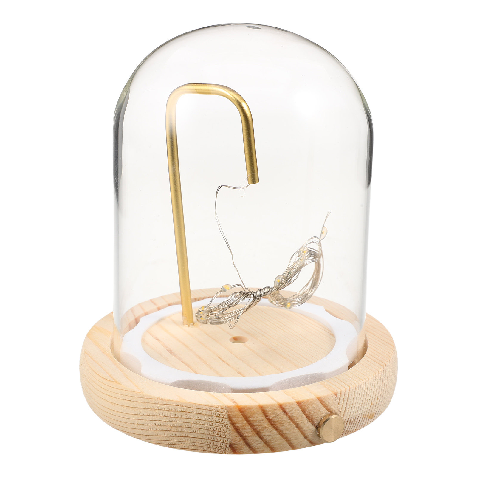 Kubah Pajangan Kaca dengan Ala - Plastic Dome Clear ulasan dan harga