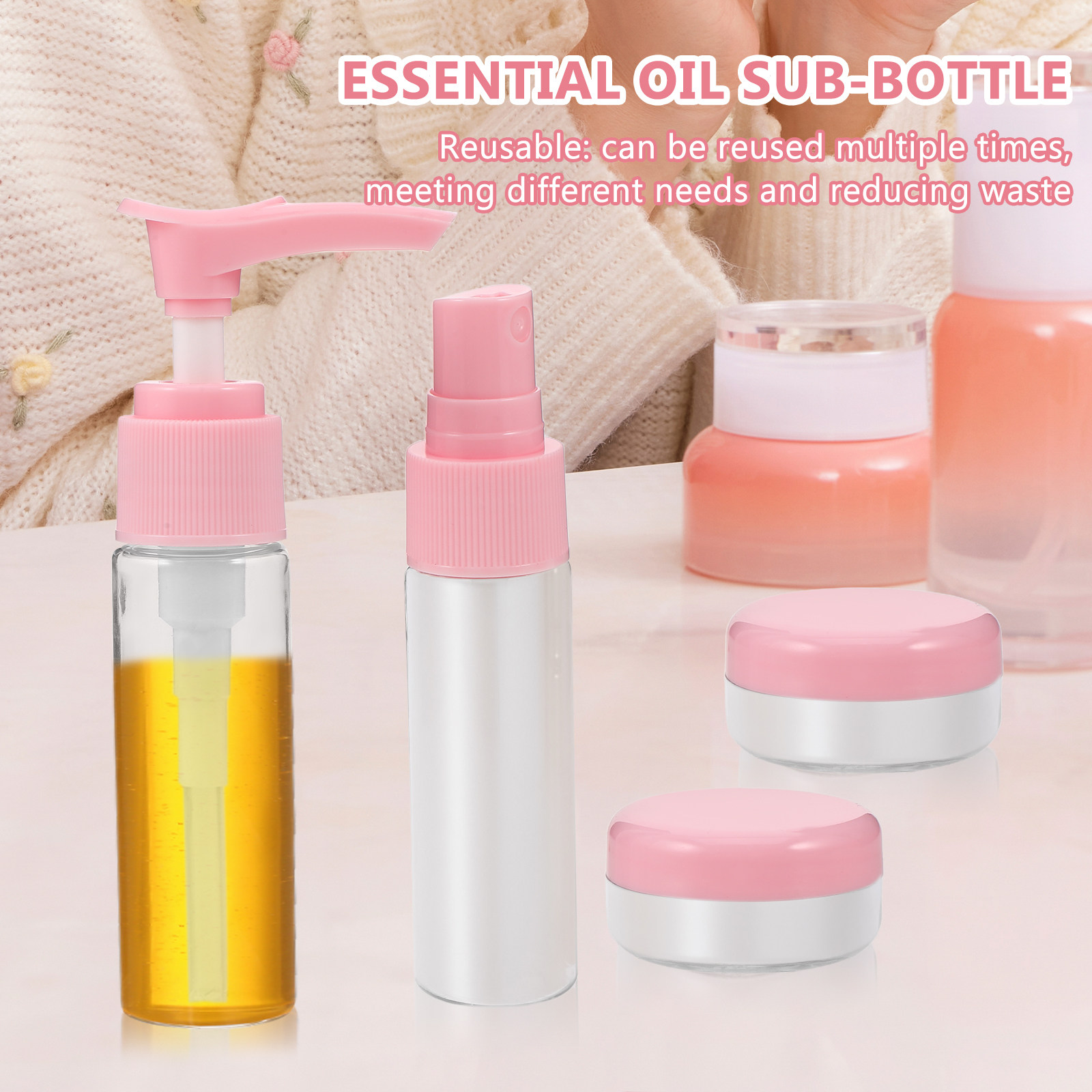 1Set Botol Perjalanan Kompak y - Misting Bottle Fine ulasan dan harga