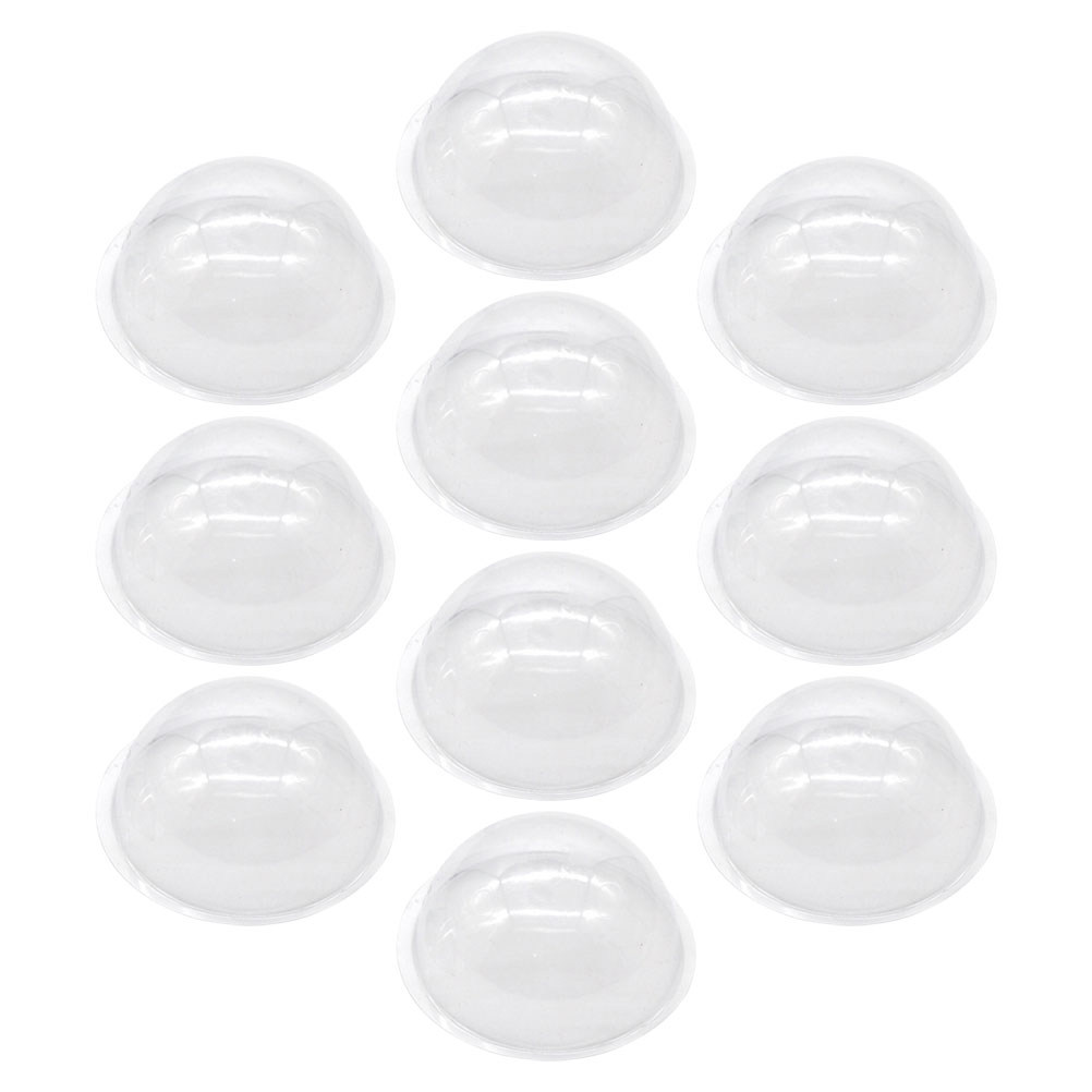 30Pcs Tutup Kubah Bola Salju P - Plastic Dome Clear ulasan dan harga