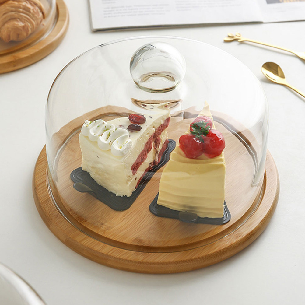 Penutup Kue Kaca 18Cm, Tutup P - Plastic Dome Clear ulasan dan harga