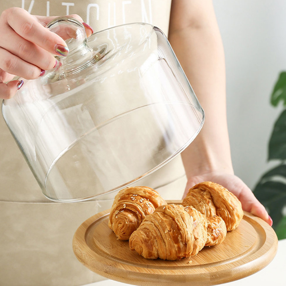 Penutup Kue Kaca 18Cm, Tutup P - Plastic Dome Clear ulasan dan harga